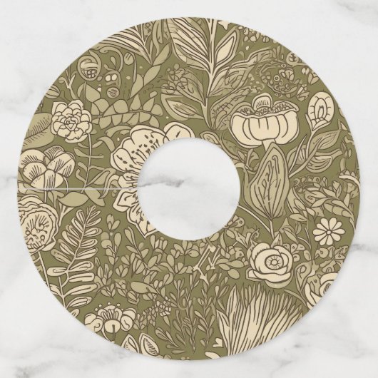 ワイングラスラベル ワイングラスタグ (正面)