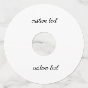 ワイングラスラベルIDマーカー紙カスタマイズ ワイングラスタグ