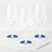 ワイングラスラベルIDマーカー紙カスタマイズ ワイングラスタグ (セット)