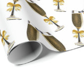 ワイングラス包装紙 ラッピングペーパー (ロールコーナー)