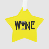 ワイングラス文字 オーナメント (裏面)