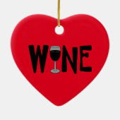 ワイングラス文字 セラミックオーナメント (裏面)