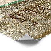 ワイングラス本スタックワインクラブ図書館 ポスター (角)