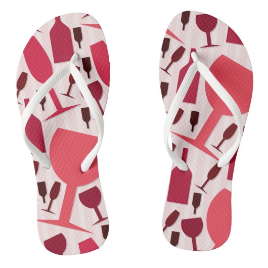 ワイングラス模様 ビーチサンダル (ソール)