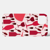 ワイングラス模様 Case-Mate iPhoneケース (裏面 (横))