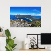 ワイングラス湾 ポスター (ホームオフィス)