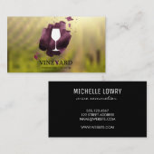 ワイングラス畑 名刺 (正面/裏面)