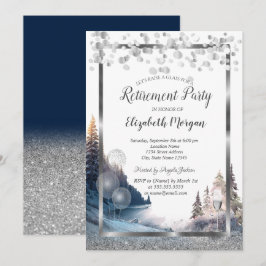 ワイングラス風船、景観退職金 招待状