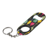 ワイングラス キーホルダー栓抜き (正面アングル)