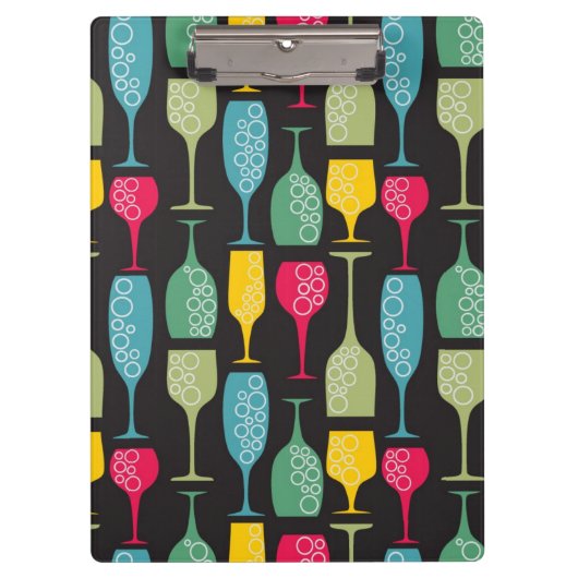 ワイングラス クリップボード (正面)