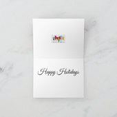 ワイングラス グリーティングカード シーズンカード (内部)