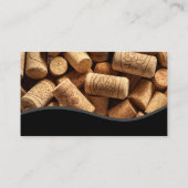 ワイングラス |コルクの山 名刺 (裏面)