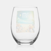 ワイングラス ステムなしワイングラス (裏面)