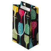 ワイングラス スモールペーパーバッグ (正面アングル)