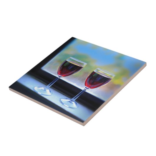 ワイングラス タイル (側面)