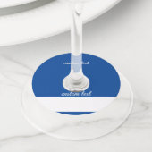 ワイングラス タグ 識別 マーカー 紙 カスタマイズ (クローズアップ)