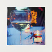 ワイングラス タペストリー (正面)