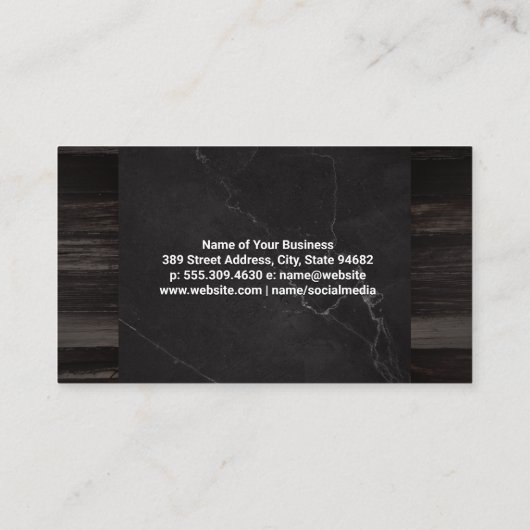 ワイングラス&チーズ 名刺 (裏面)