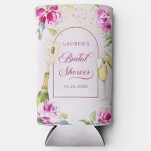 ワイングラス フラワー ブライダルシャワー