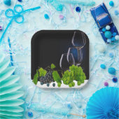 ワイングラス ペーパープレート (パーティー)