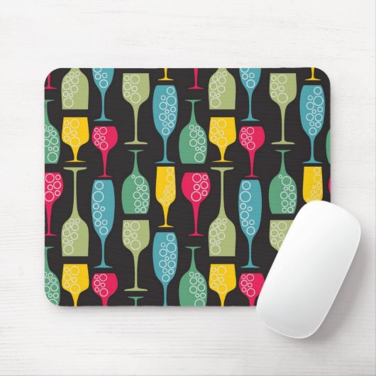 ワイングラス マウスパッド (マウス)