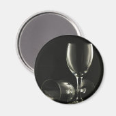 ワイングラス マグネット (正面/裏面)