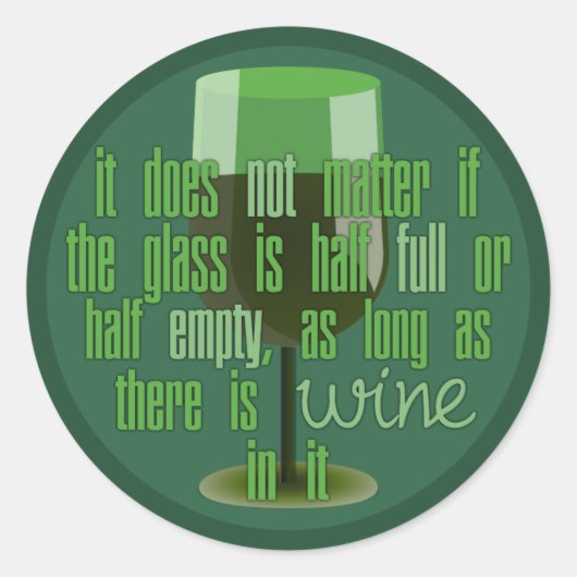 ワイングラス ラウンドシール (正面)