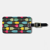 ワイングラス ラゲッジタグ (正面横)