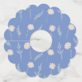 ワイングラス ラベル パーティー デコ テーブル ネーム タグ (裏面)