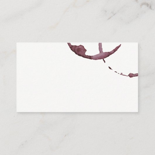 ワイングラス |ワイナリー畑 名刺 (裏面)