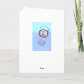 ワイングラス ワインをテーマにした感謝カード サンキューカード (裏面)