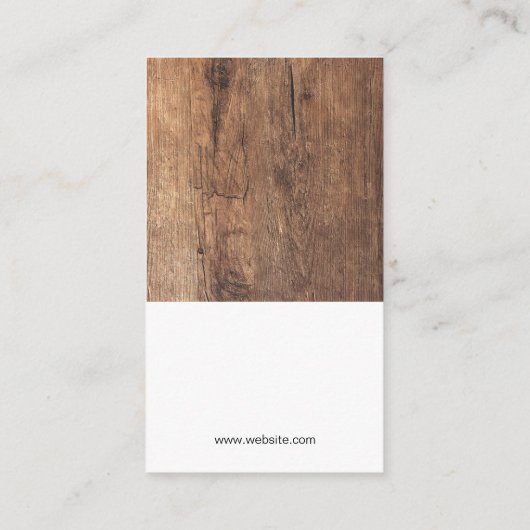 ワイングラス |木材 名刺 (裏面)