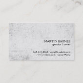 ワイングラス | 素朴 名刺 (裏面)