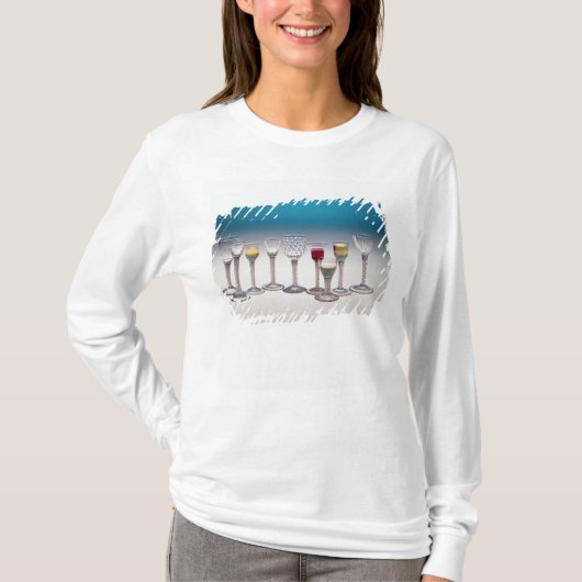 ワイングラス、c.1755-60のコレクション tシャツ (正面)