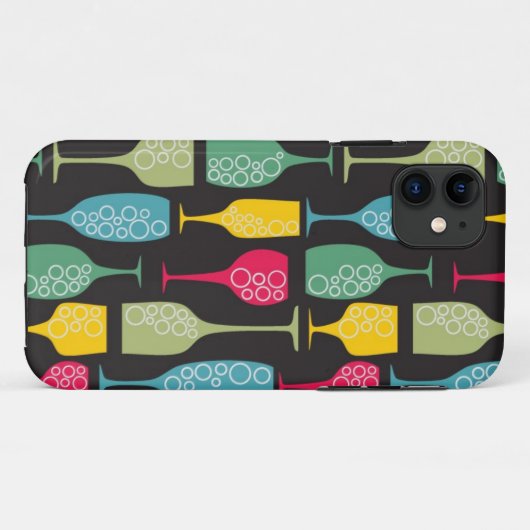 ワイングラス Case-Mate iPhoneケース (裏面(横))