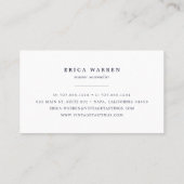 ワイングラス | Somelierまたはワイン業界 名刺 (裏面)