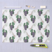 ワイングレープギフトティッシュペーパー 薄葉紙 (クラフト)