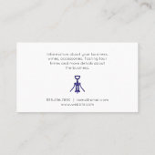 ワイングレープコルクスクリュー | Somelier 名刺 (裏面)