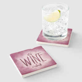 ワインコおもしろいースター赤ワイン愛好家ギフトワインオックロック ストーンコースター