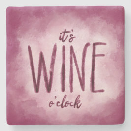 ワインコおもしろいースター赤ワイン愛好家ギフトワインオックロック ストーンコースター