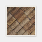 ワインコイタリアンークコレクション スタンダードカクテルナプキン (正面)