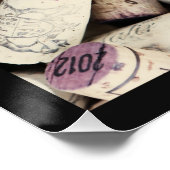 ワインコルクおもしろい引用文キッチンポスター ポスター (コーナー)