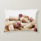 ワインコルクアクセント枕 アクセントクッション (正面)