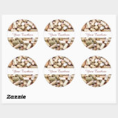 ワインコルクカスタムスシール ラウンドシール (シート)