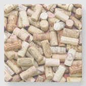 ワインコルクストーンコースター ストーンコースター (正面)