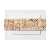 ワインコルクズベリーバンド 招待状ベリーバンド (正面例)