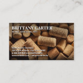 ワインコルクパイル 名刺 (正面)