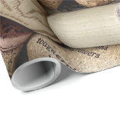 ワインコルクフォトラッピング紙 ラッピングペーパー (ロールコーナー)