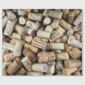 ワインコルクフォトラッピング紙 ラッピングペーパー (フラット)