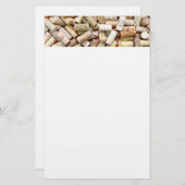 ワインコルク文房具 便箋 (正面/裏面)